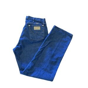 Wrangler‎ Jeans 34x31.5 Blue 13MWZPW Original Cowboy Cut Denim American Rodeo